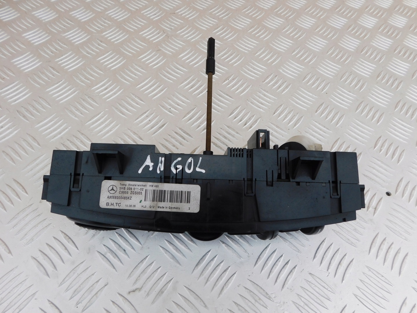 Sprinter 906 VW CRAFTER control panel nawiewami klimatyzacja ANGLIK