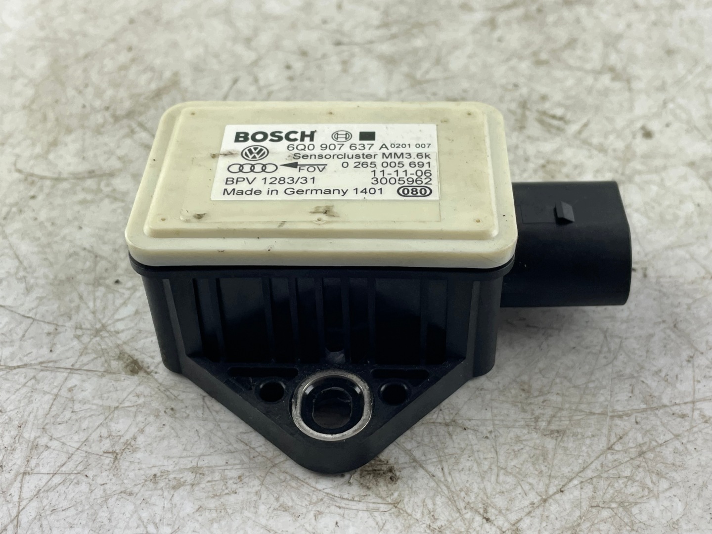 sensor kata steering 6Q0907637A Skoda Fabia 6Y5 1.4 TDI
