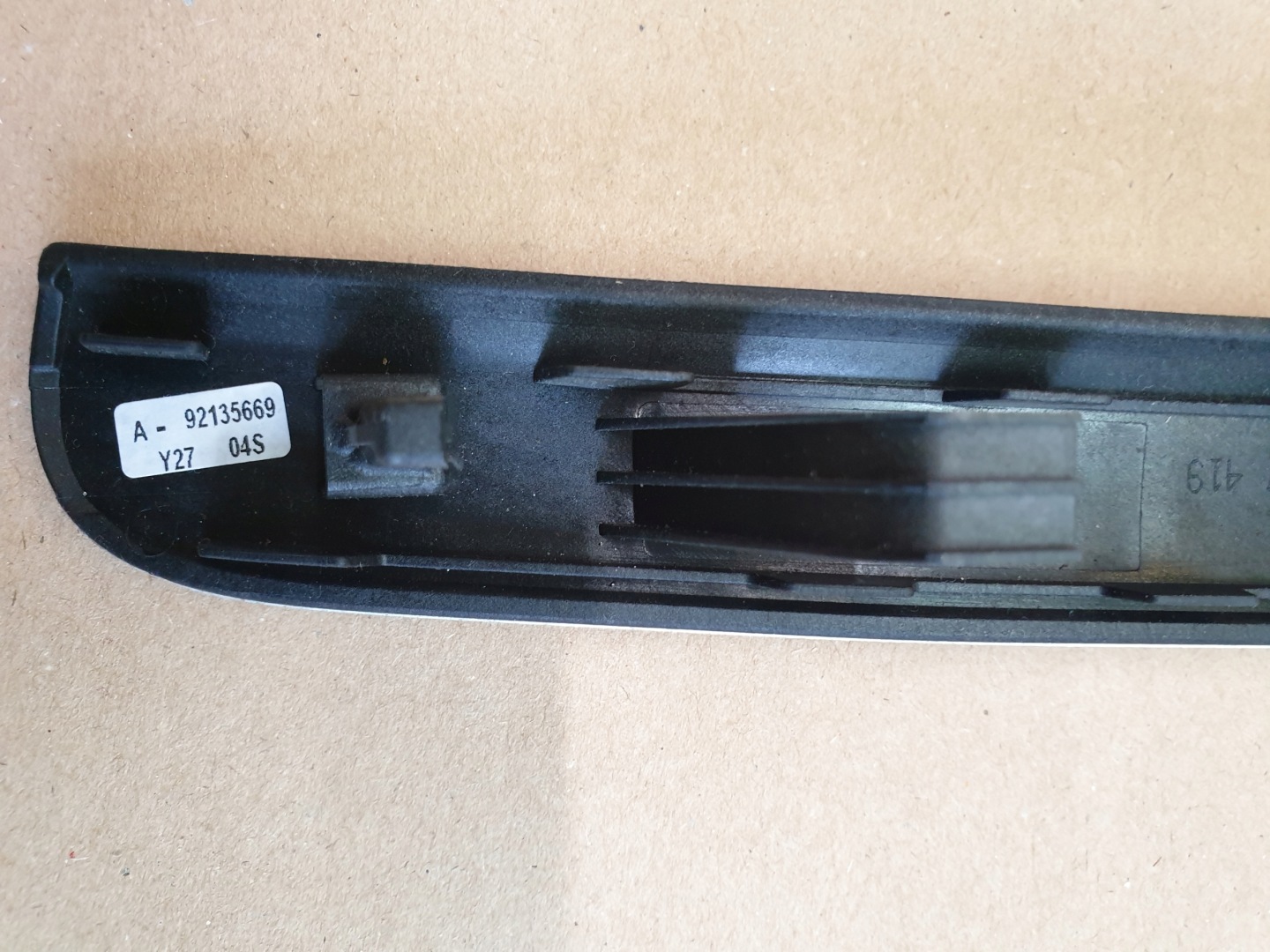decorative trim DEKOR BOCZKA left rear part rear AUDI A5 S5 8T COUPE OE