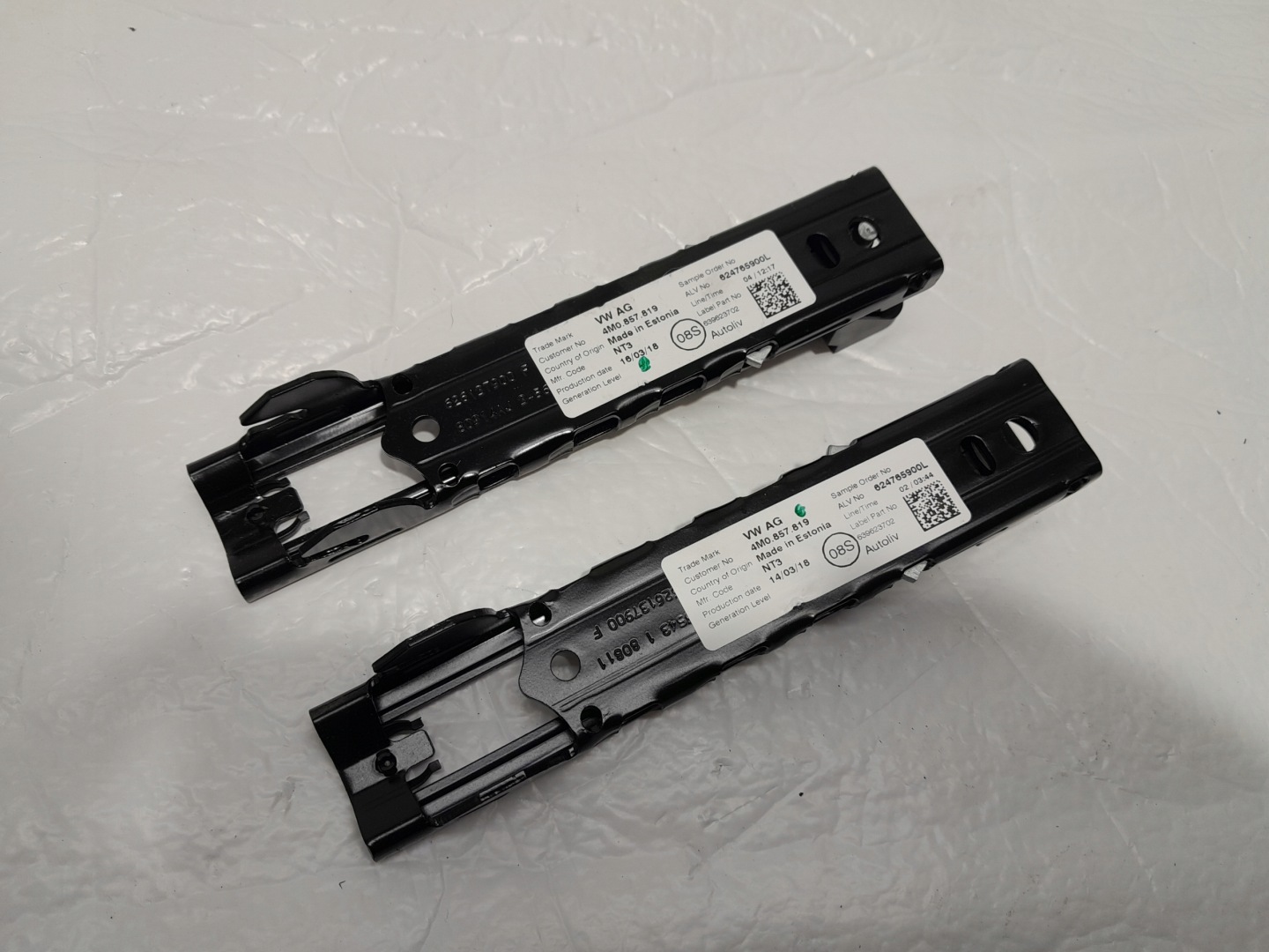 AUDI Q5 80A bracket control heights supports left right front 4M0857819