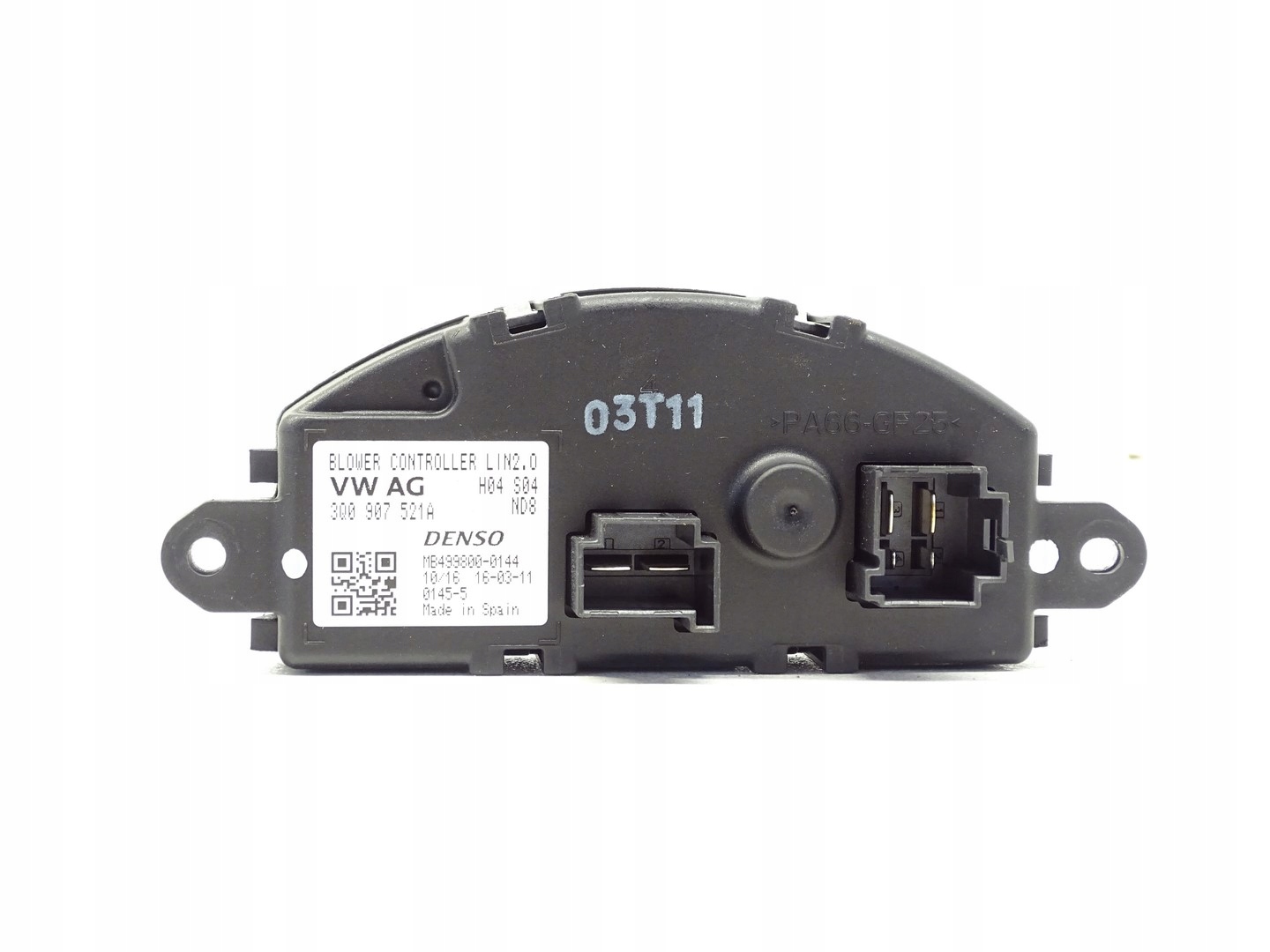 heater fan resistor air VW PASSAT B8 3Q0907521A