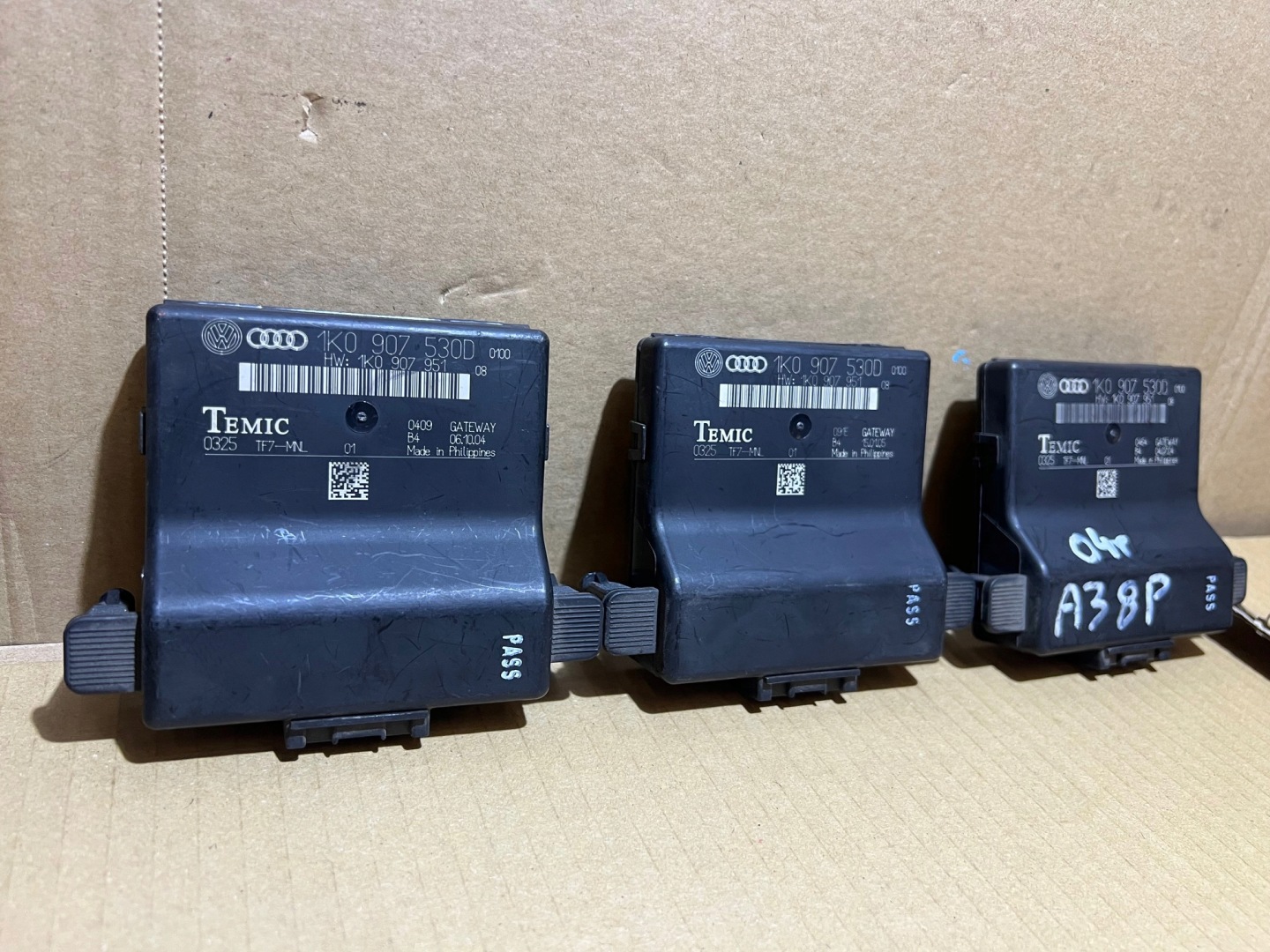 AUDI A3 8P LIFT modul Bedienteil GATEWAY 1K0907530D