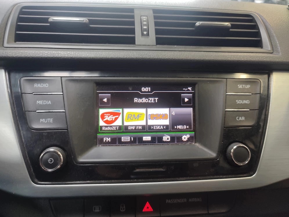 RADIO navigation SKODA FABIA III 3 (2014-2018) 6V0035867E