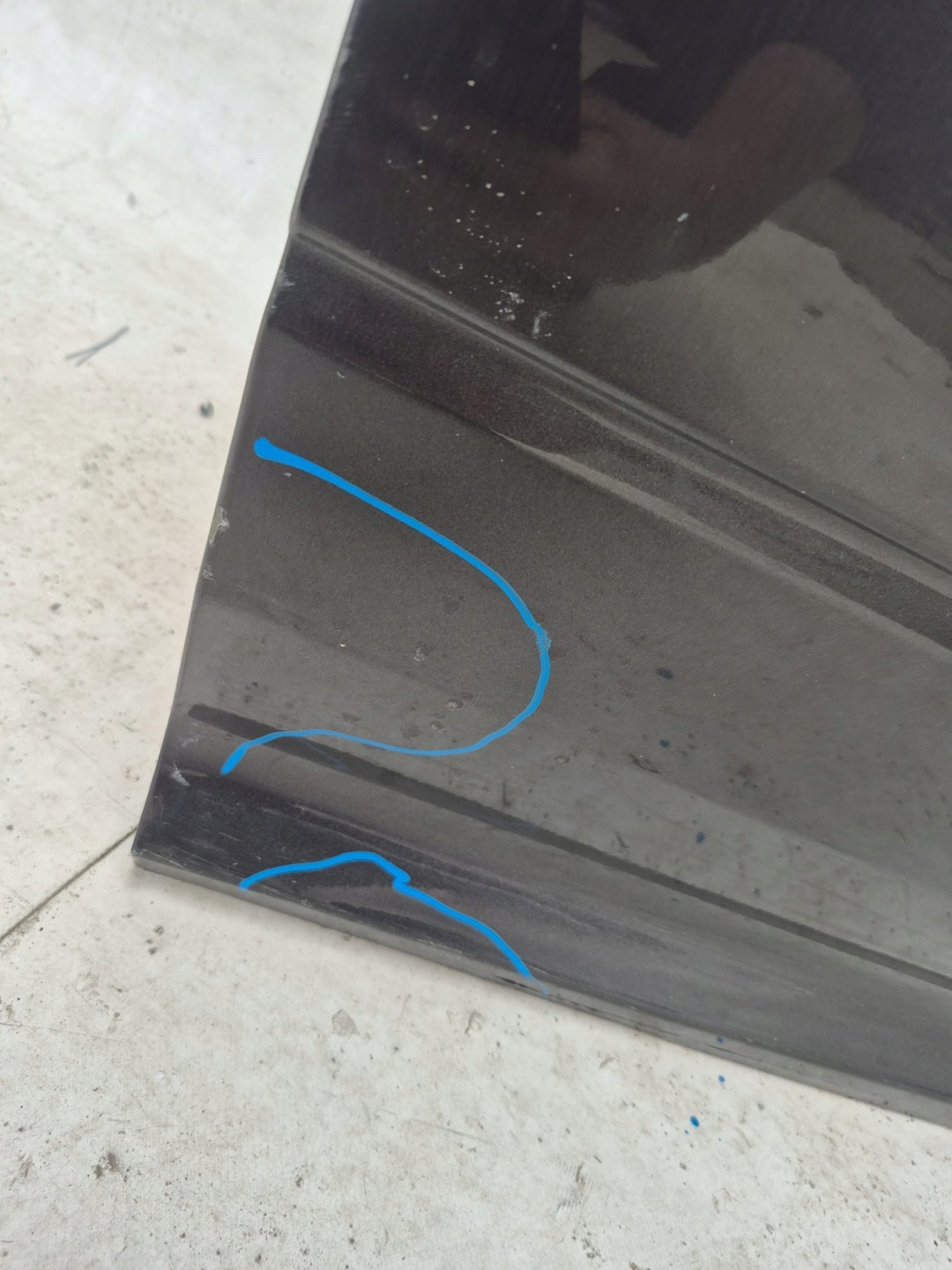 DODGE RAM 1500 09- Tür links heck hinten