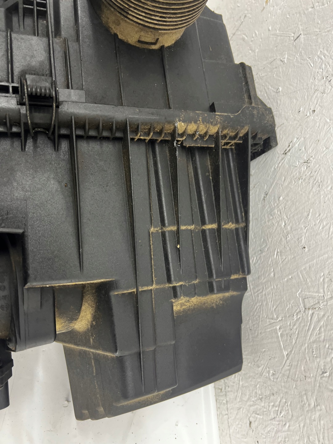 VW T5 2.5 TDI Gehäuse filter luft 7H0129601J 7H0129607F