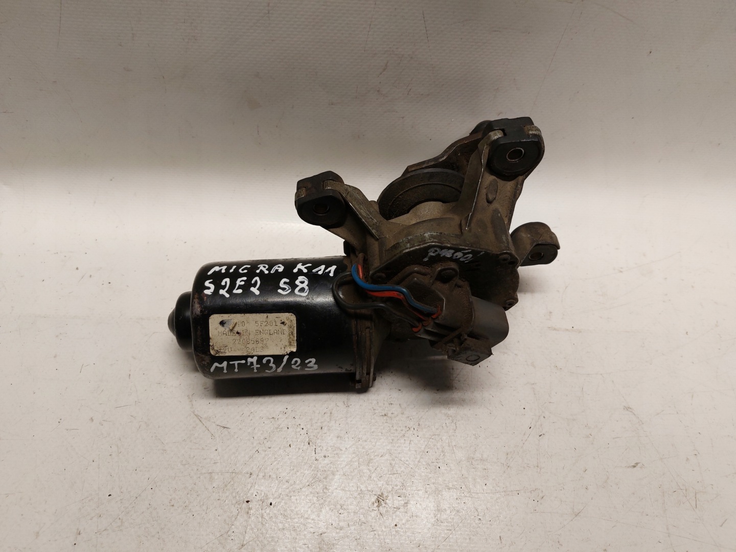 mini motor of wipers front NISSAN MICRA K11