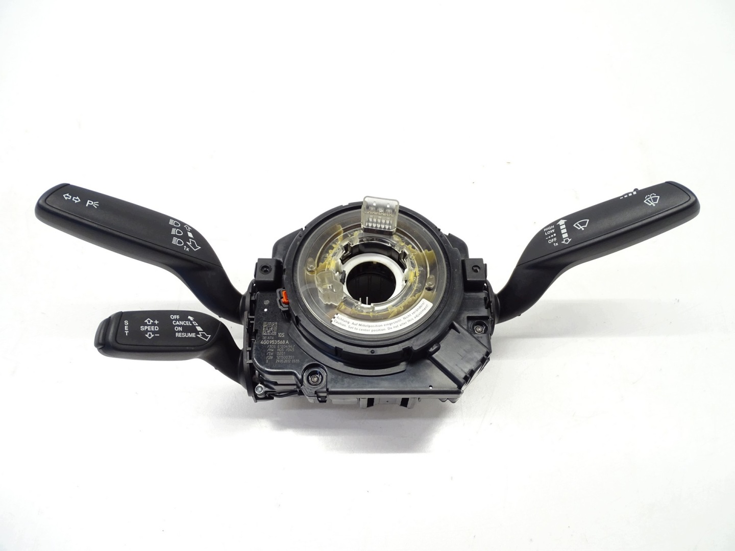 steering wheel levers and controls ring control PAJAK AUDI A6 C7 4G0953568A 4G0953502A