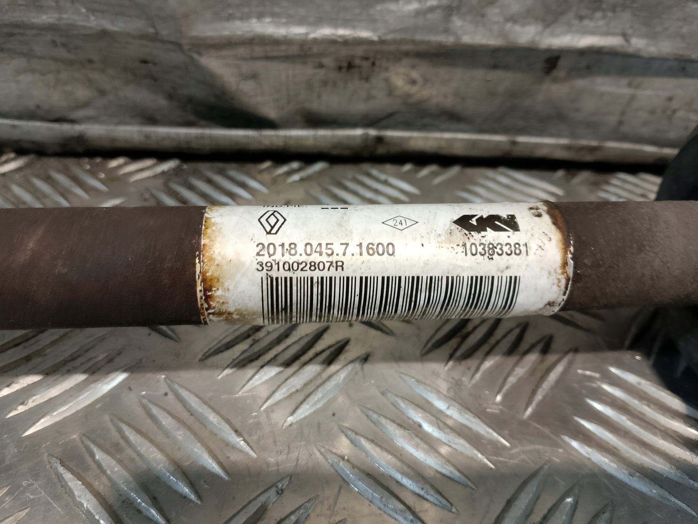 semi-axis right long DACIA DOKKER LIFT FL 1.6 B 391002807R