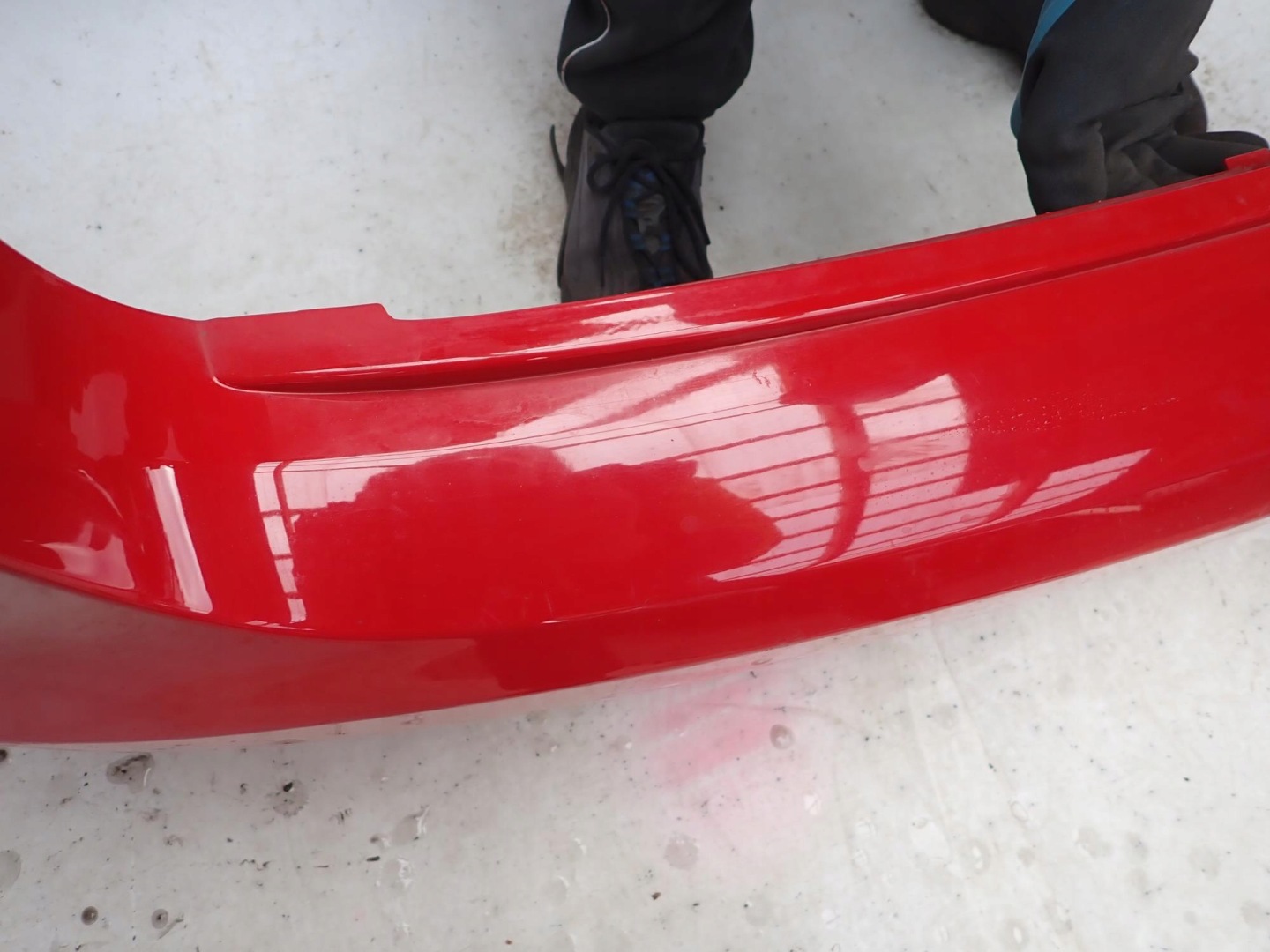 SKODA FABIA II 2 HB 07-14 bumper rear part rear