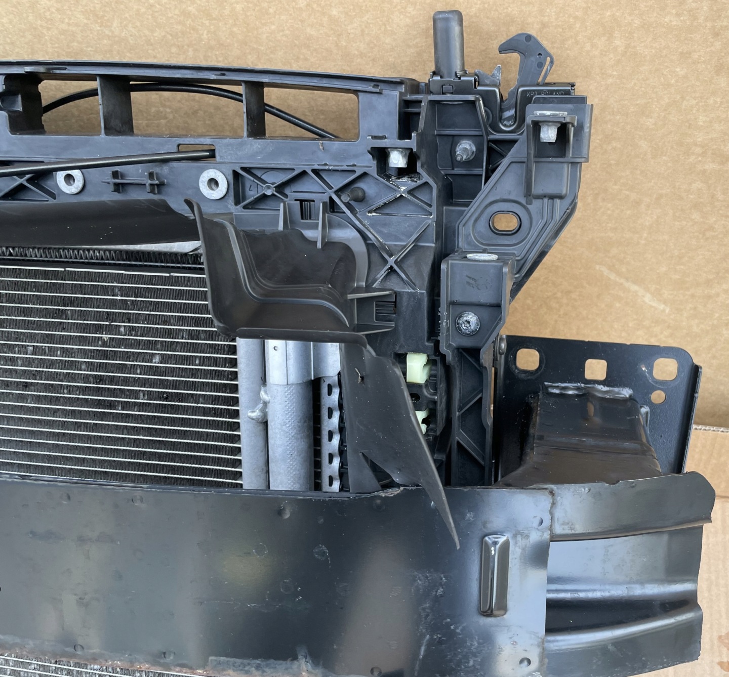 support panel for radiators radiator sider SKODA SUPERB III LIFT 2.0 TDI IDEAL