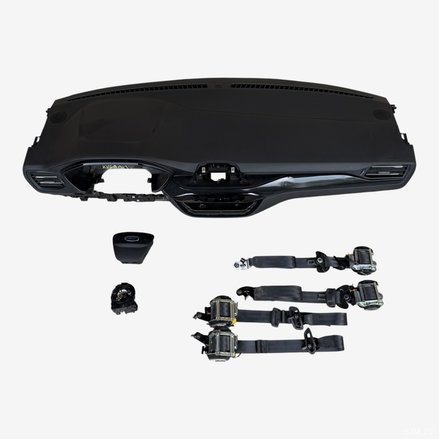 dashboard complete airbag console tension belts FORD KUGA MK3 ST-LINE 2024 ROK