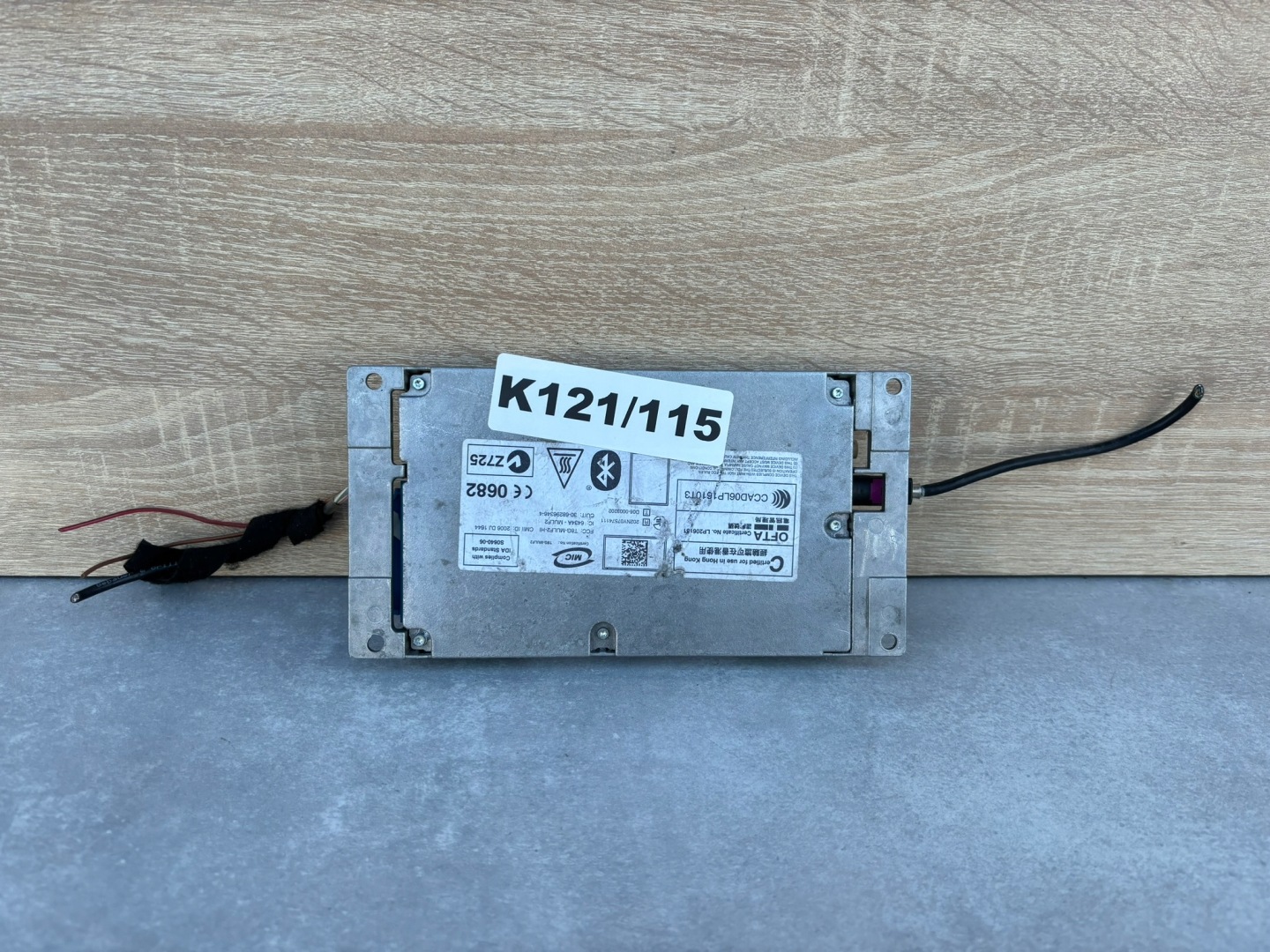 UNITÉ DE CONTRÔLE MODULE ORDINATEUR BLUETOOTH MINI COOPER BMW E90 E60 K121/115