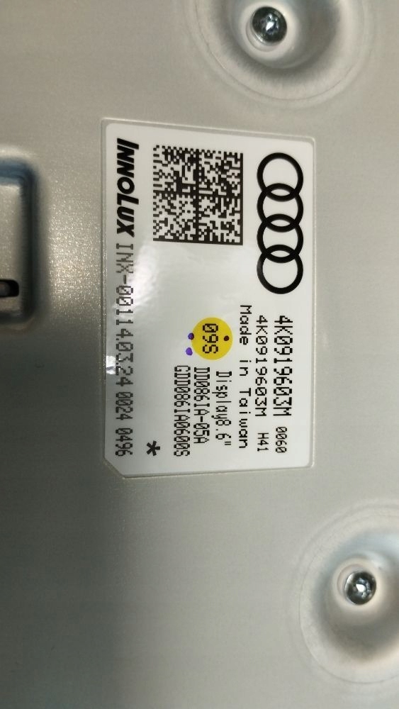Audi A7 4K display monitor ekran 4K0919603M