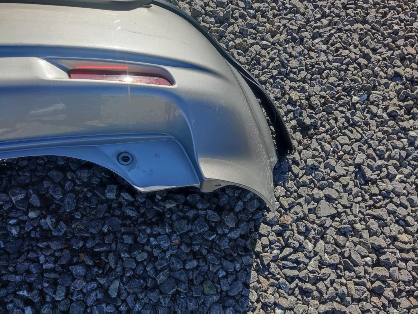 bumper rear part rear complete SUZUKI SX4 2006-2009