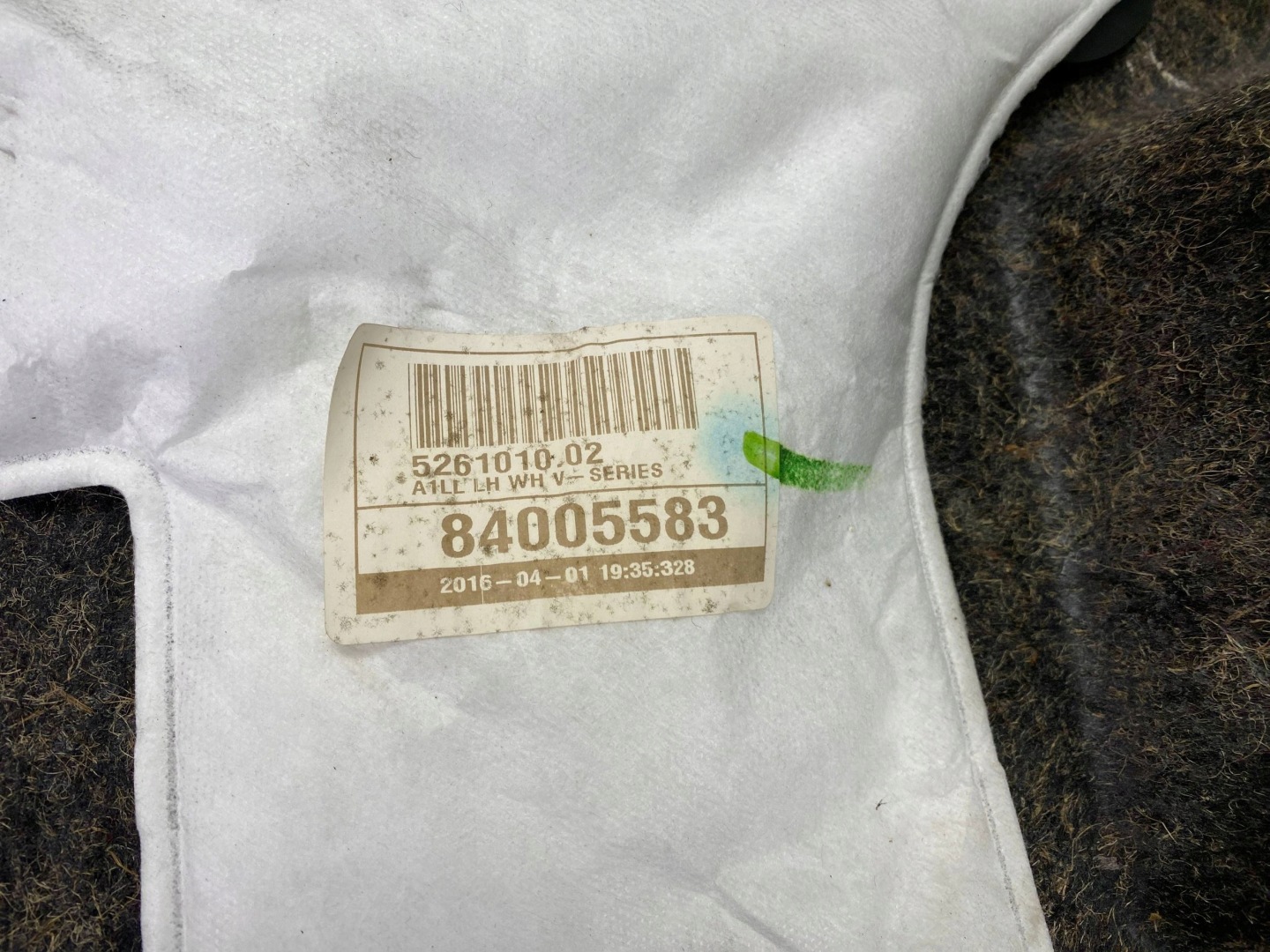 upholstery side boot Cadillac CTS III 2014+