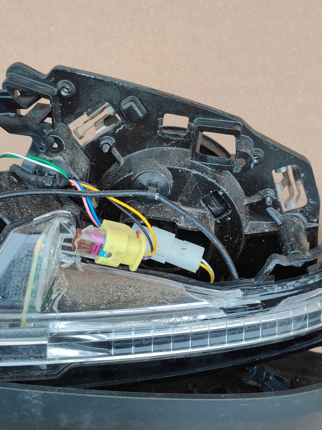 AUDI Q7 II 4M mirror KAMERA left 4M1857409BS 4M1857409