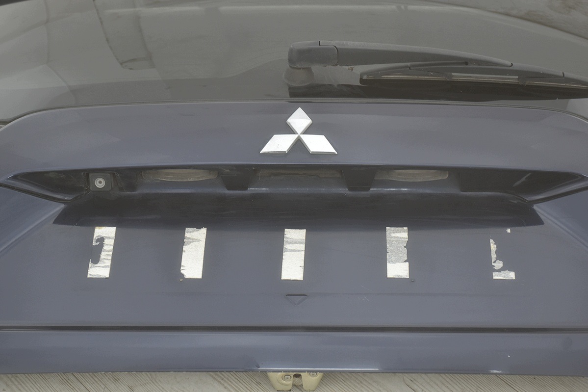 boot doors * rear part MITSUBISHI OUTLANDER II 2 KAMERA 54J