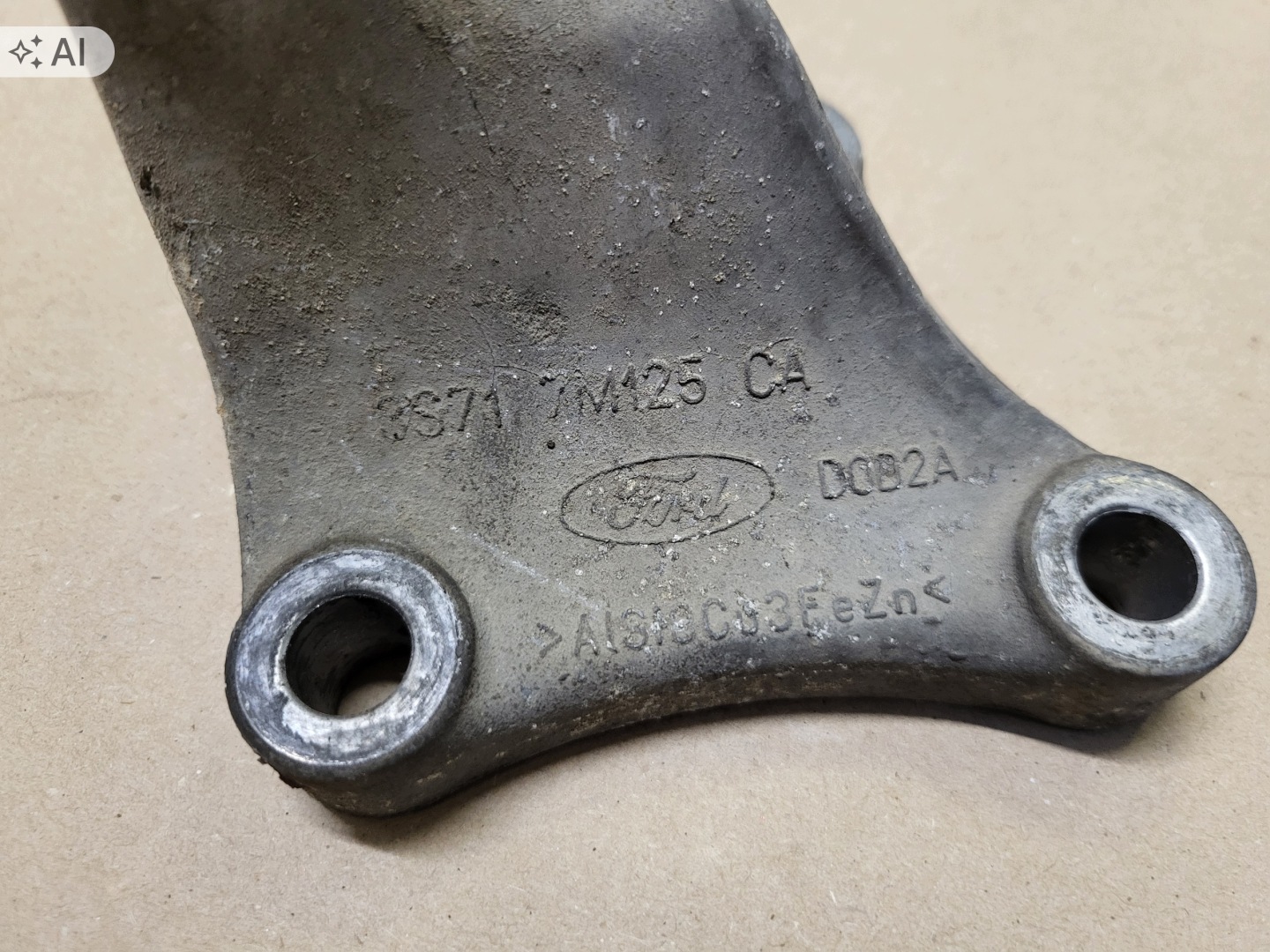engine mount console holder FORD MONDEO MK3 2.0 TDCI 3S717M125CA