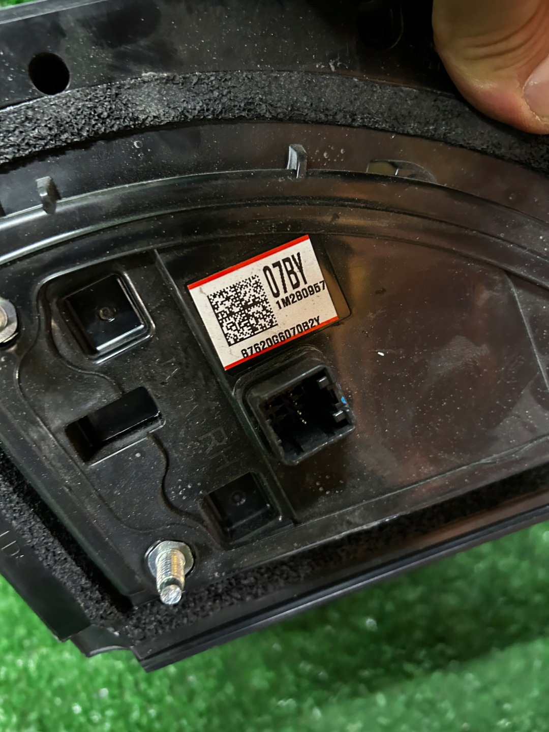mirror right KIA PICANTO III 5 pin