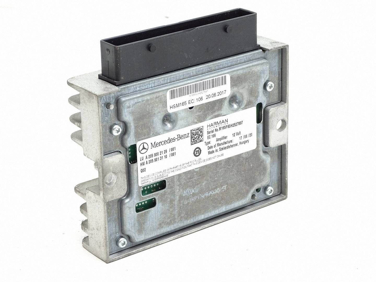 amplifier module RADIA HARMAN MERCEDES C W205 A2059002129