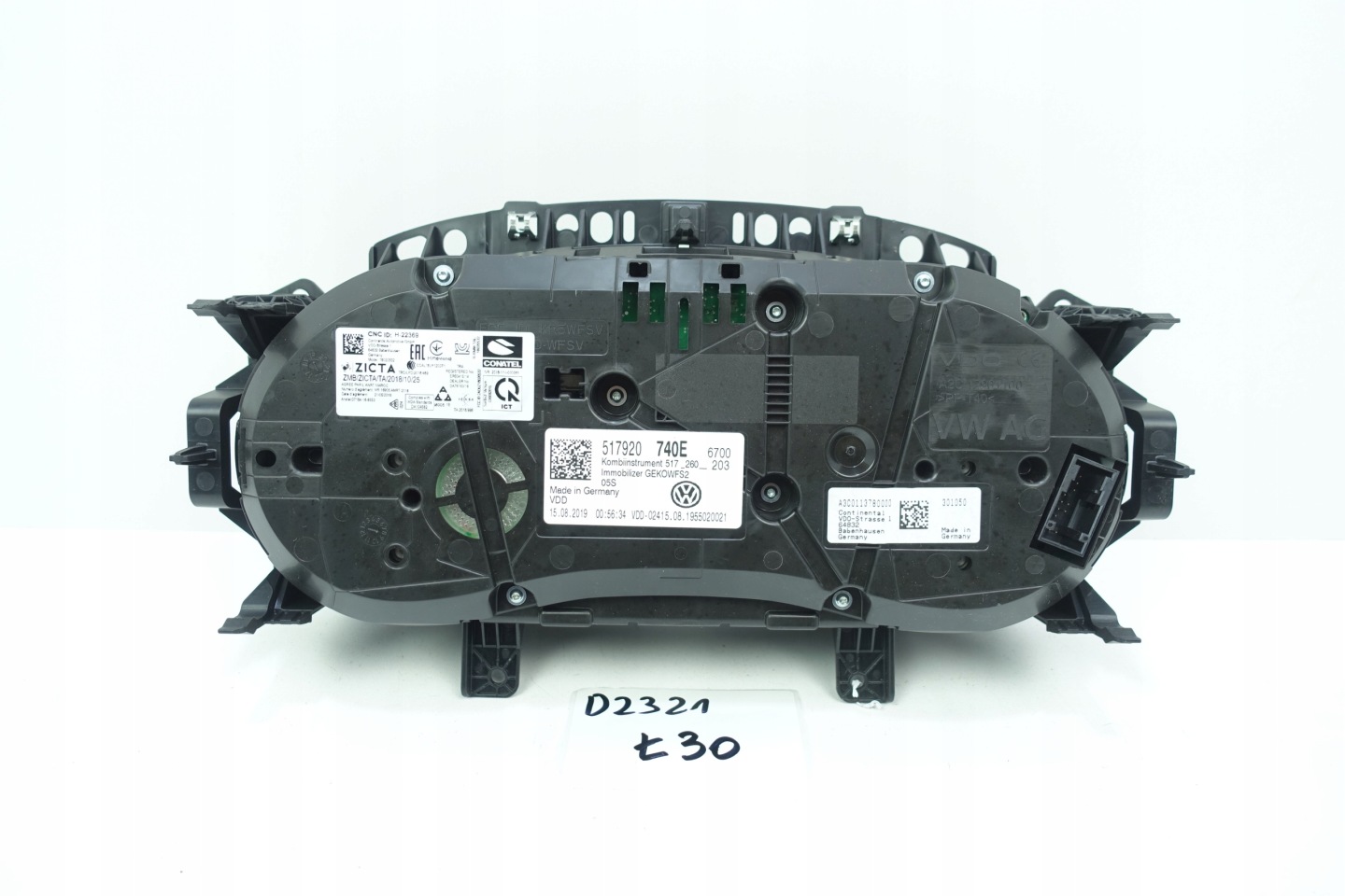 dials dials VW SPORTSVAN 517 28582KM 517920740E