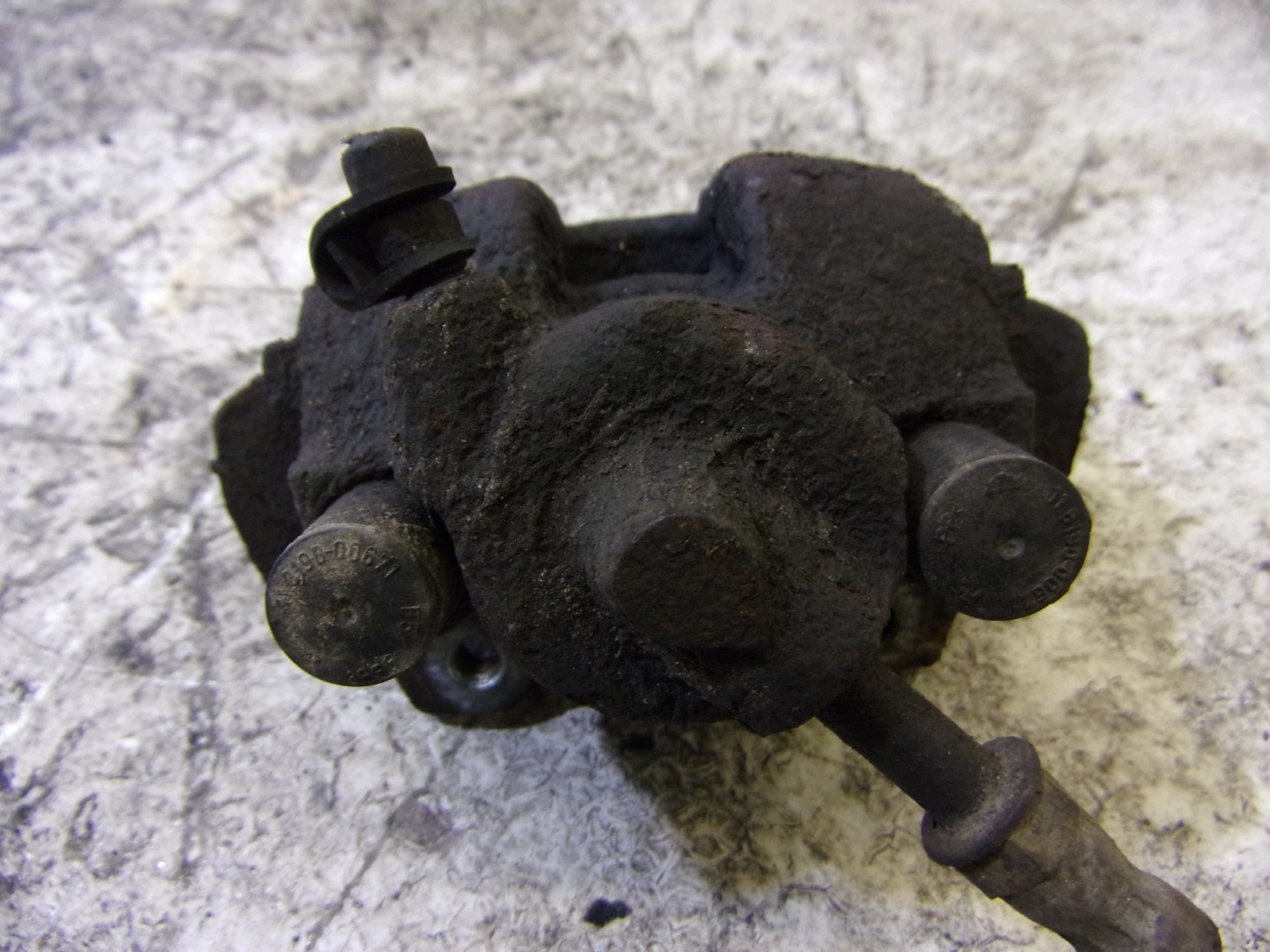 caliper brake right rear part rear BMW E46