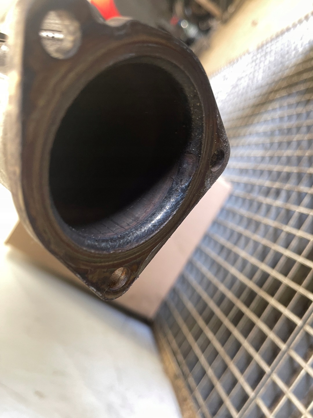 AUDI A5 8T A4 B8 2.0 TDI catalyst throttle flap pipe exhaust KOMPLET