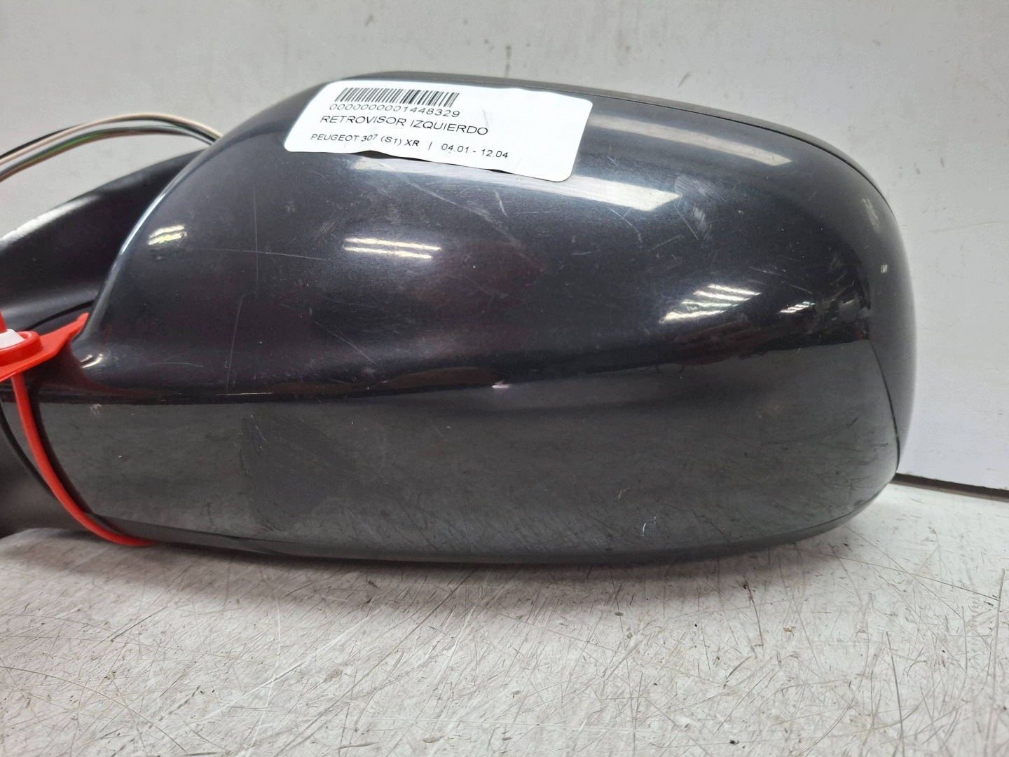 mirror left 5 vertical PEUGEOT 307 2001