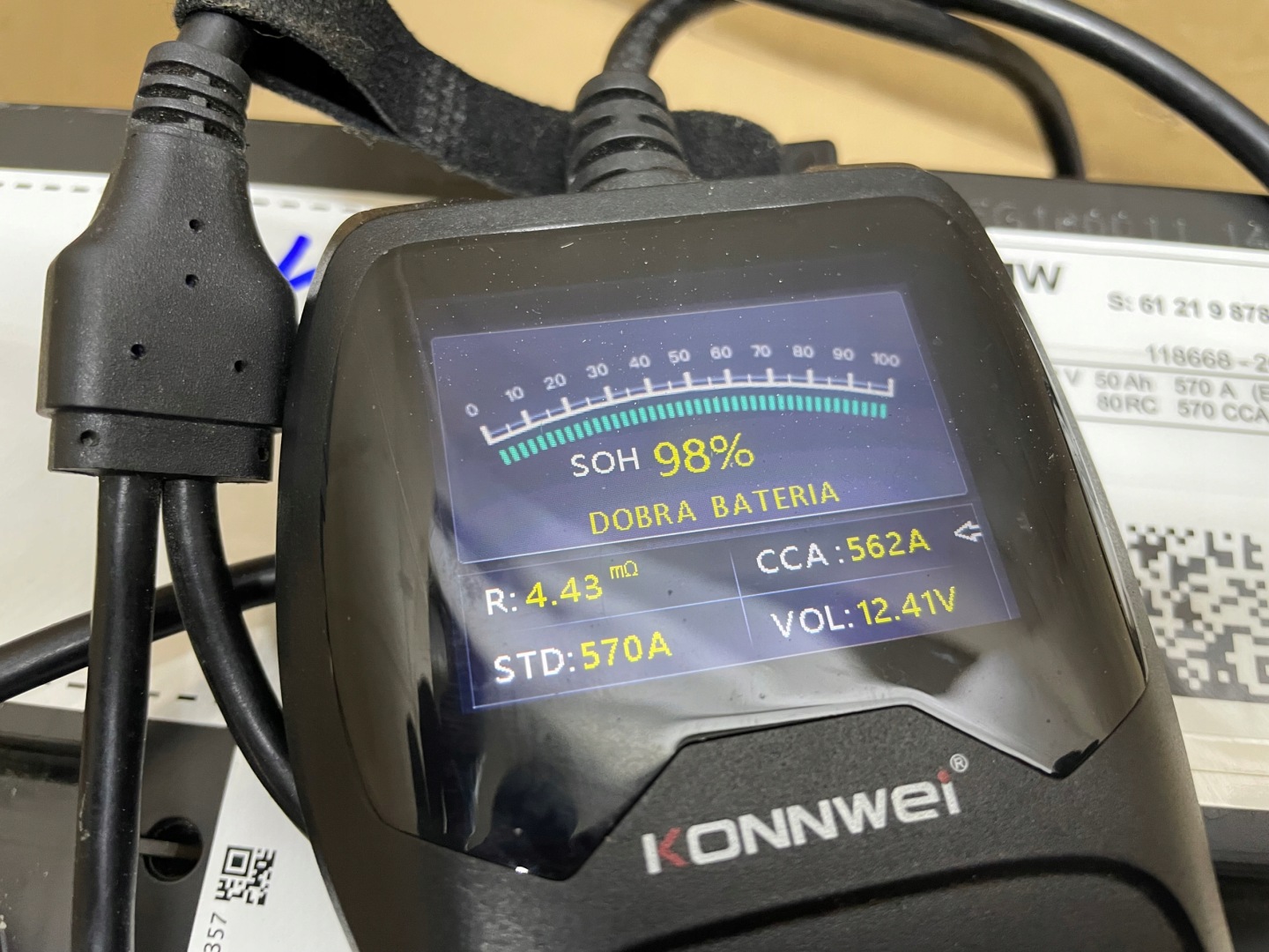 AKUMULATOR AGM START-STOP 12V 50AH 570A BMW / MINI 2021R Original