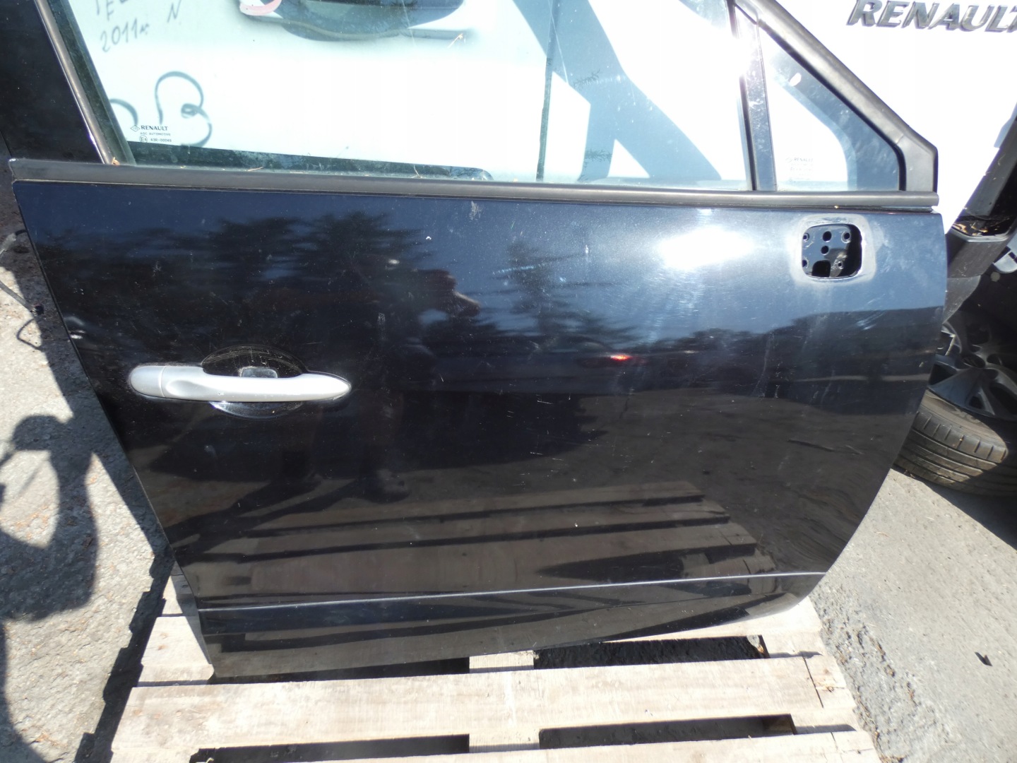 RENAULT SCENIC III door right front right front complete TEGNE
