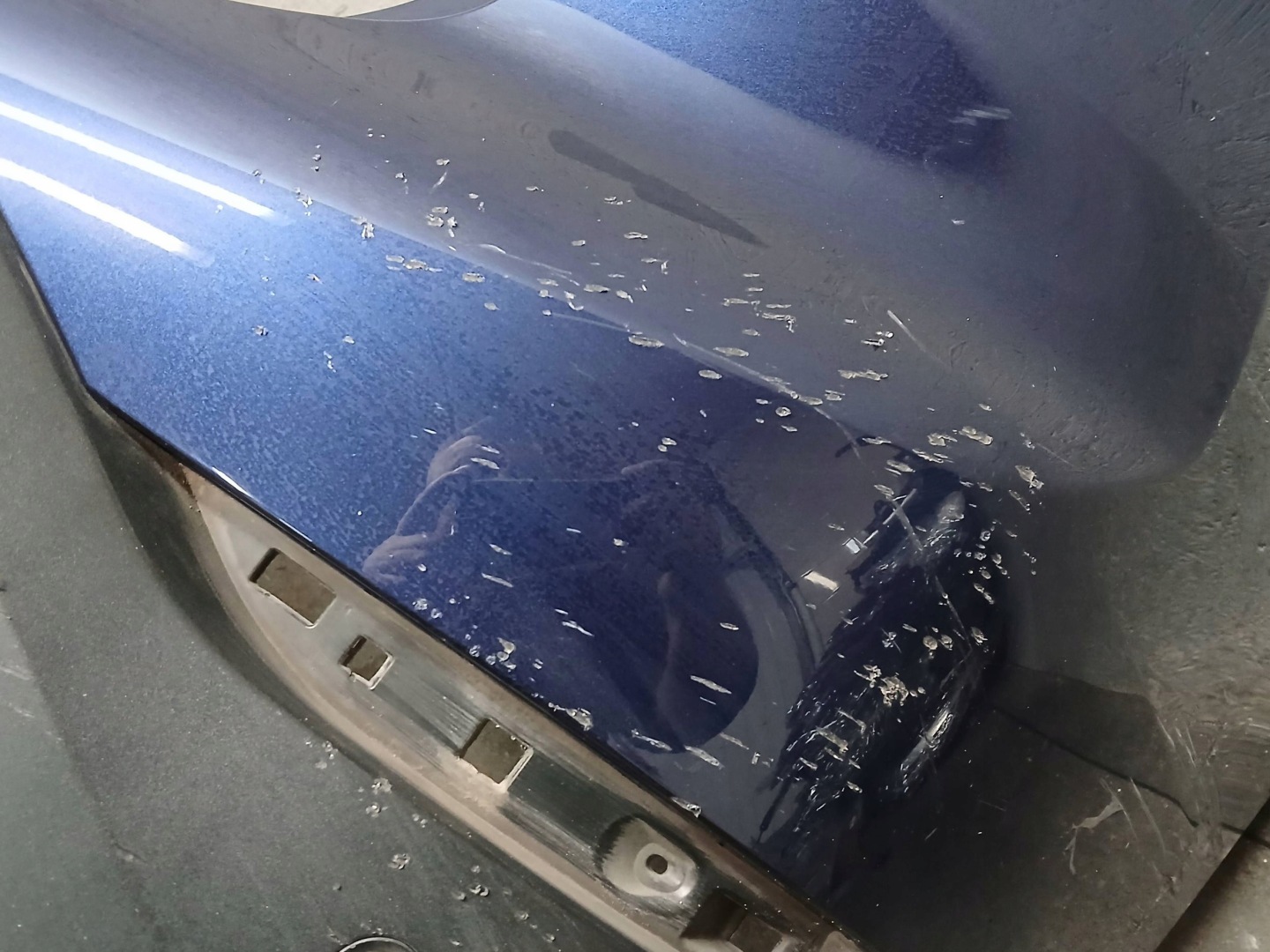 bumper rear part BMW X1 F48 LIFT