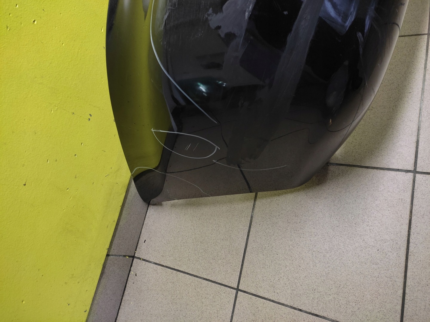 CHEVROLET REZZO bumper rear part LAKIER 87U