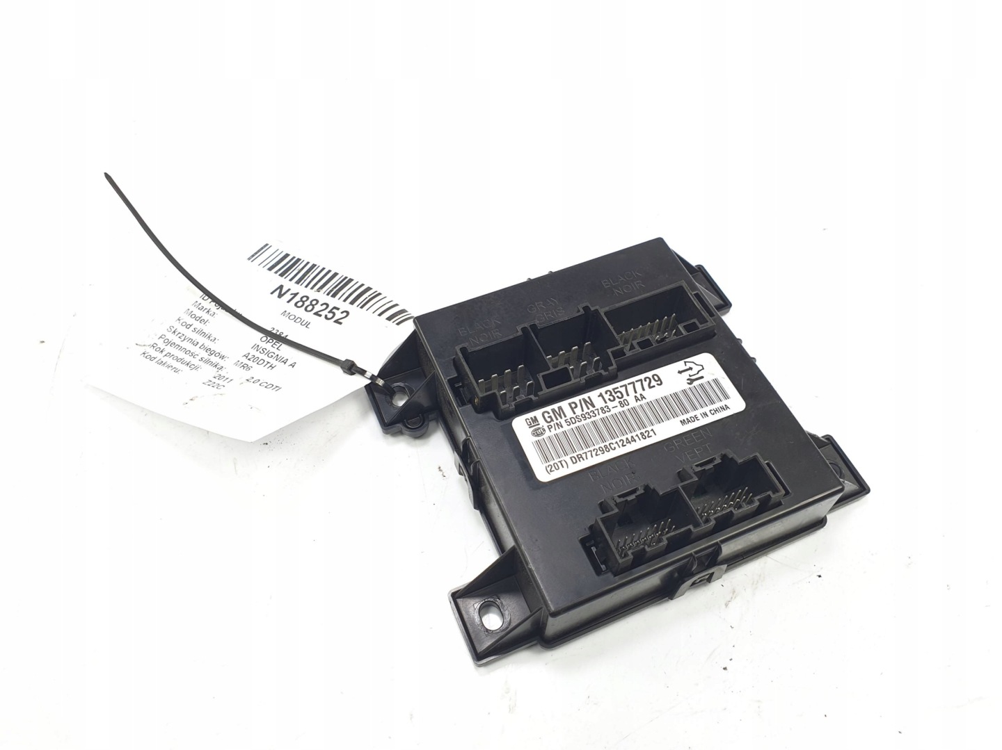 module 13577729 OPEL INSIGNIA A