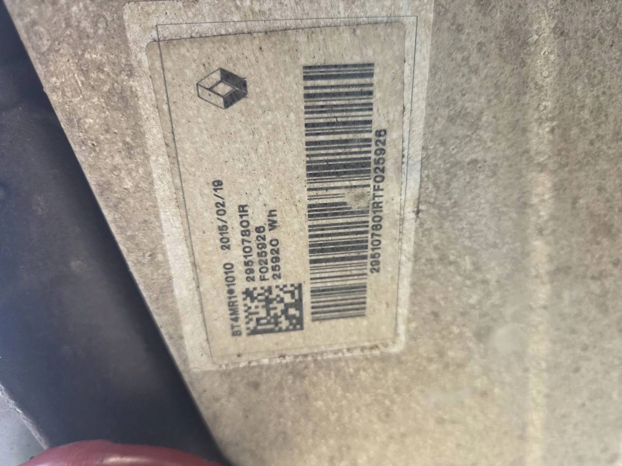 BATERIA Batteria 26 KWH RENAULT ZOE e 295107801R