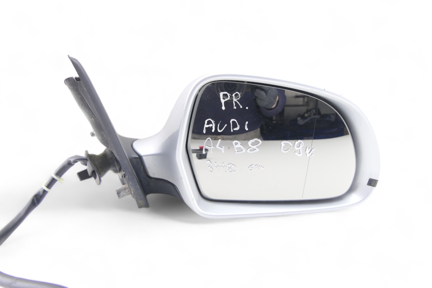 mirror right 6 PIN AUDI A4 B8 09R LX7W ANGLIK