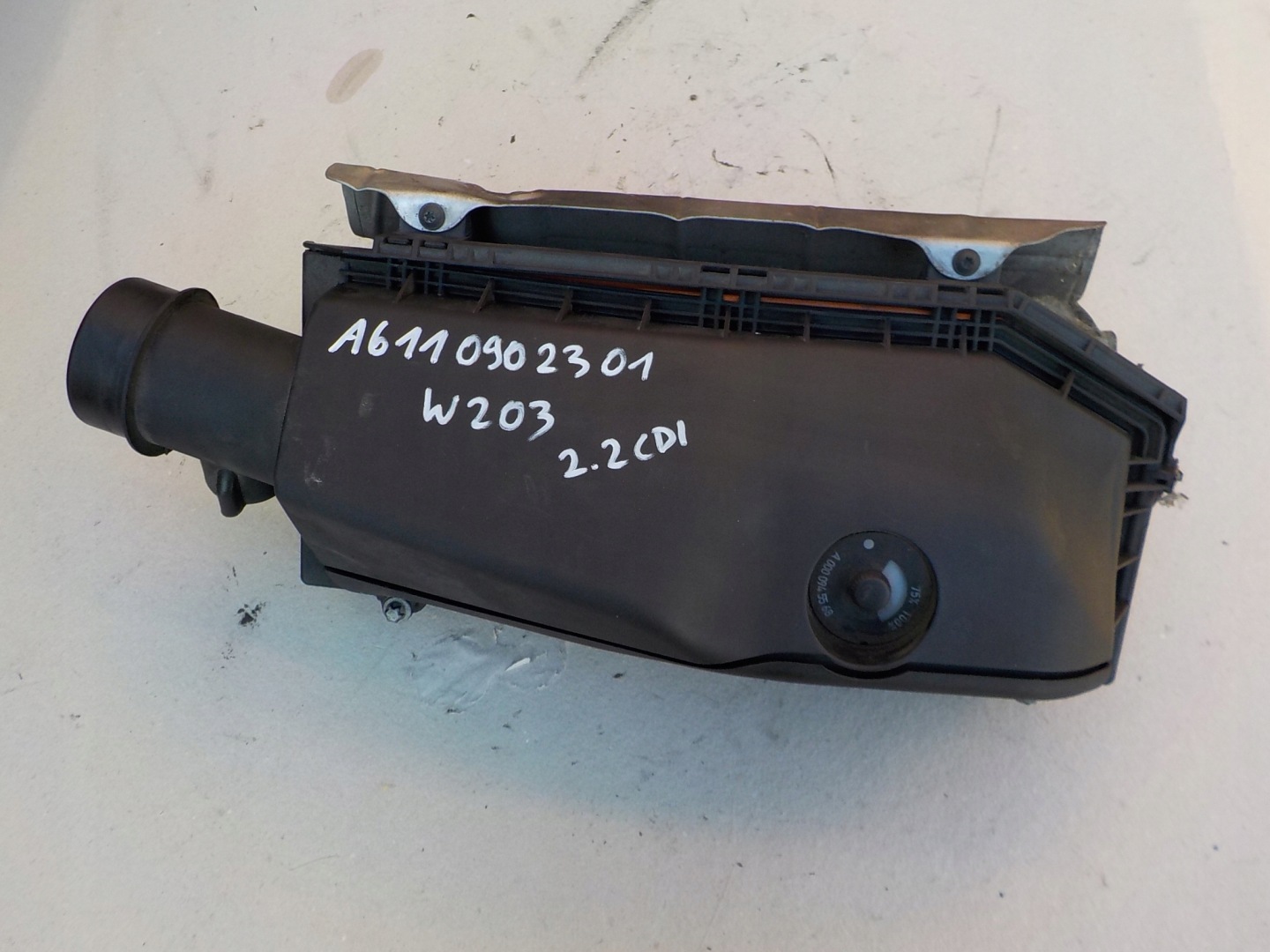 Gehäuse filter luft mercedes w203 2,2 cdi