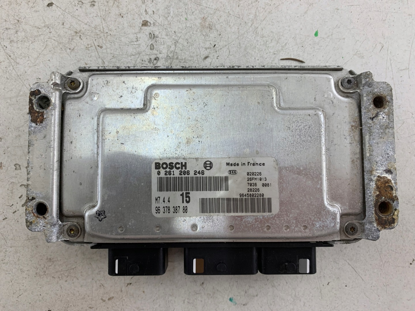 CITROEN SAXO e 1.1 centralina motore 9637838780