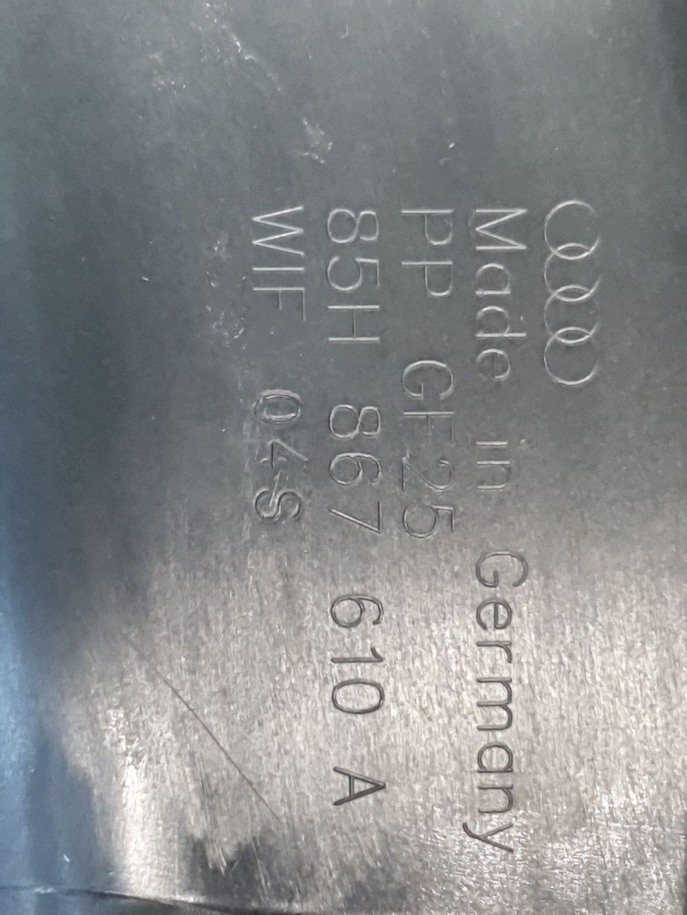 Audi Q6 e-tron Element wykonczenia dveře pravý předek 85H867610A