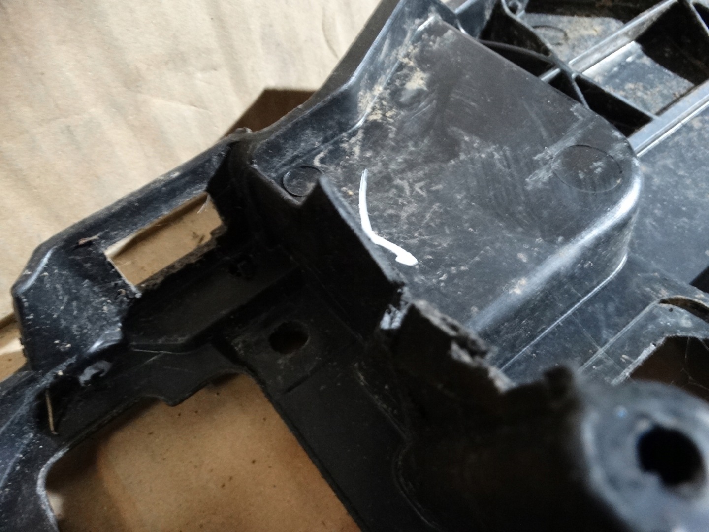pillar upper ZAMKI MERCEDES W222 1
