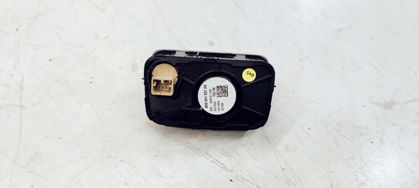 light switch AUDI A3 8V 8V0941531AG