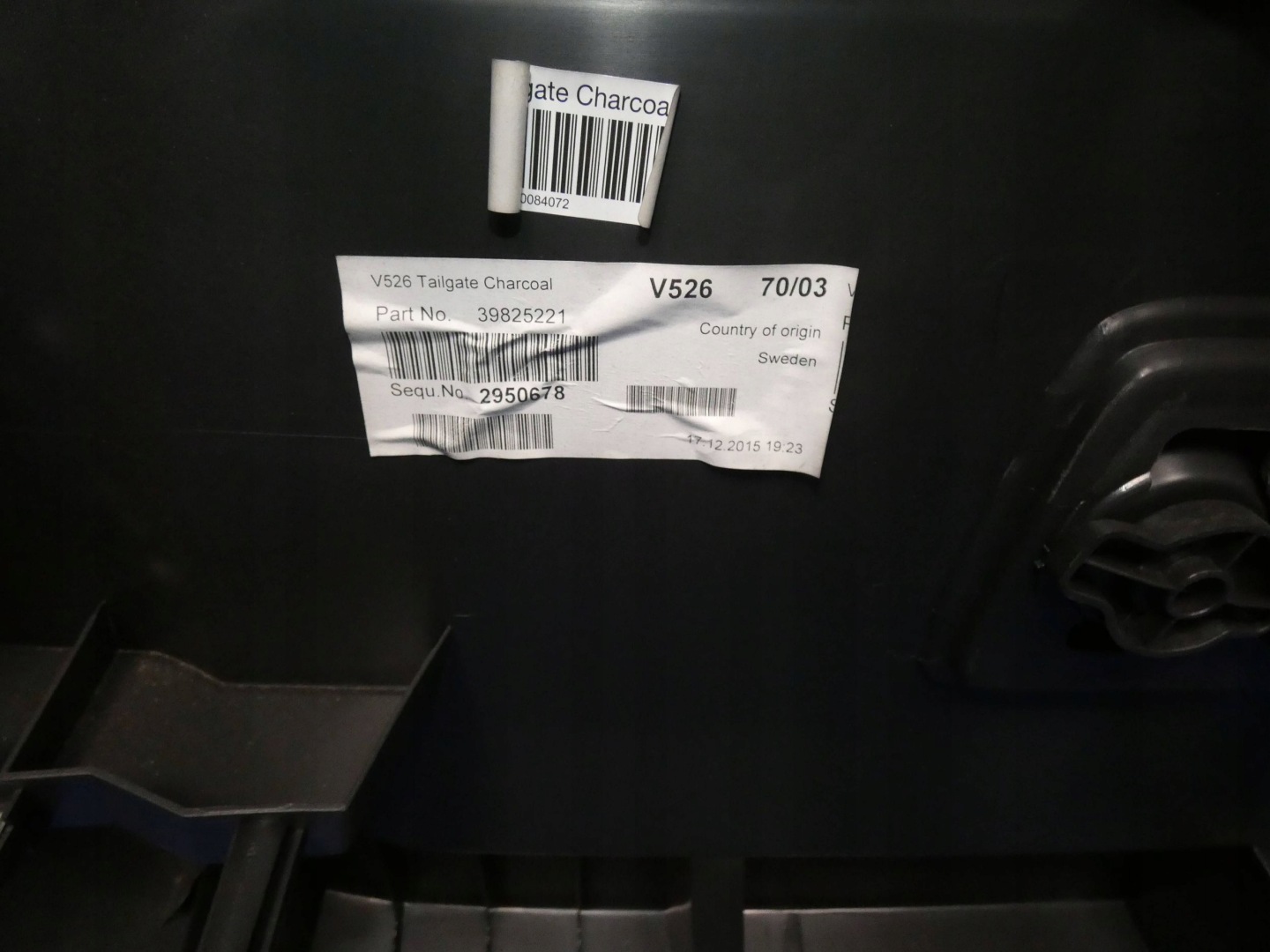 VOLVO XC90 II cover cover upholstery bonnet boot