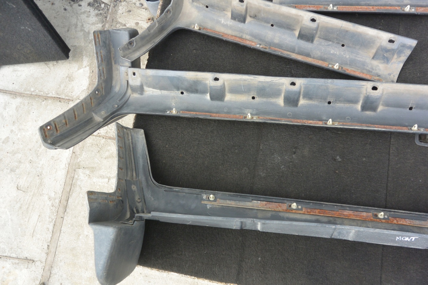 threshold cap of the threshold OPEL MONTEREY ISUZU TROOPER 5D