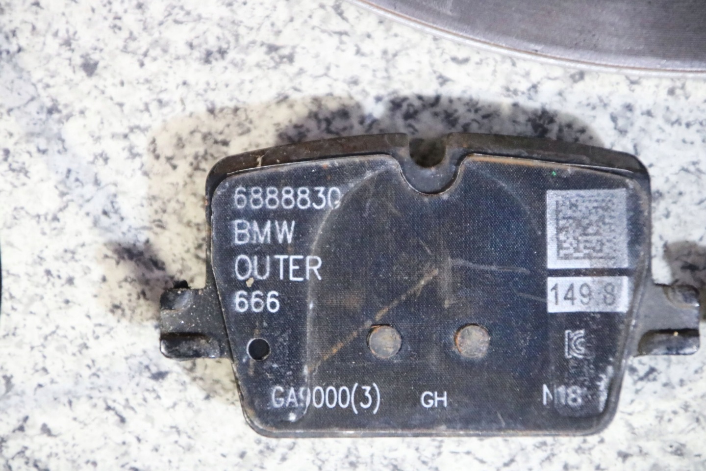 BMW G20 330i discs plates rear part 330x20 9 km !!!