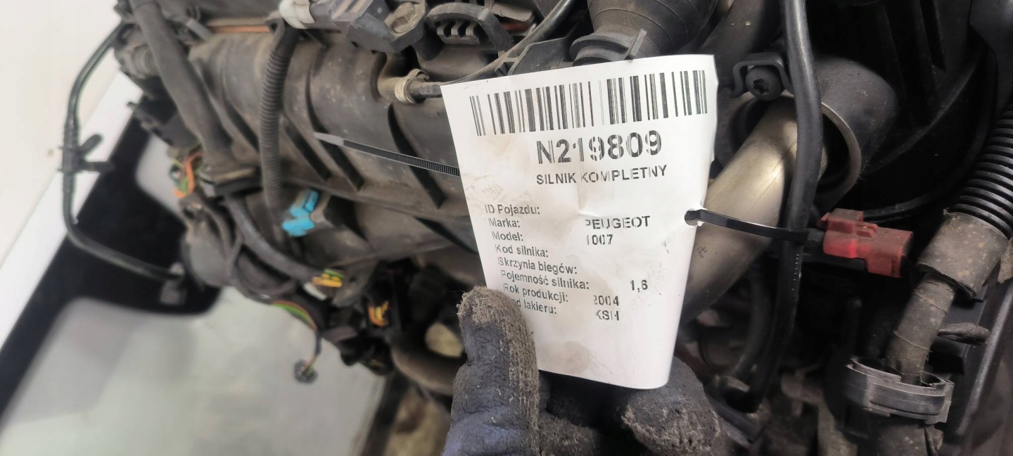 engine complete 10F067 1.4 HDI PEUGEOT 1007