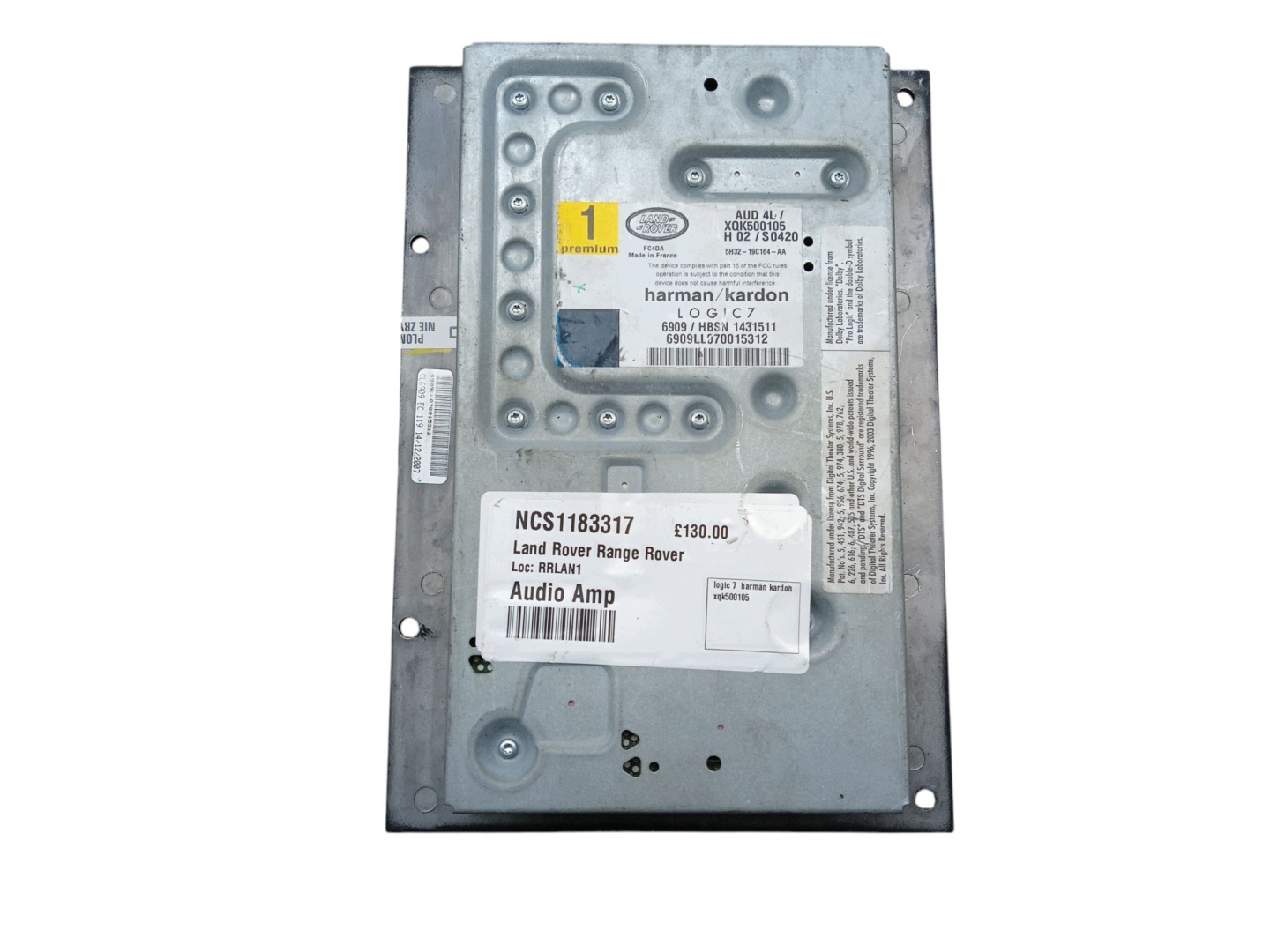 Verstärker AUDIO HARMAN KARDON LOGIC 7 RANGE ROVER III L322 XQK500105