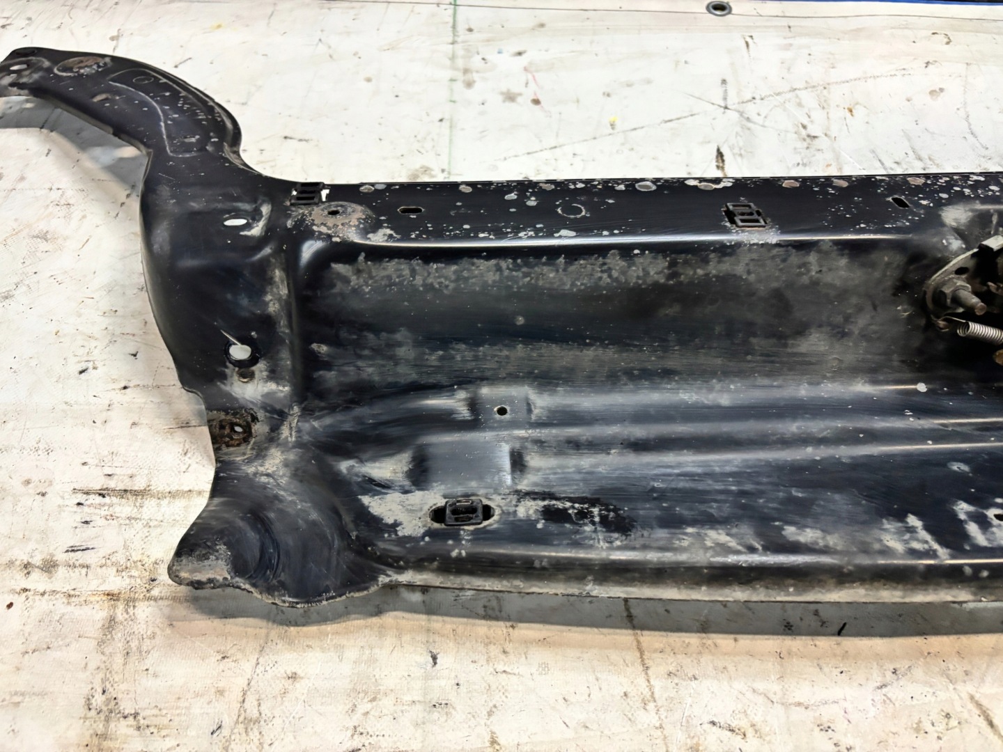 support panel for radiators upper Peugeot Partner and lift