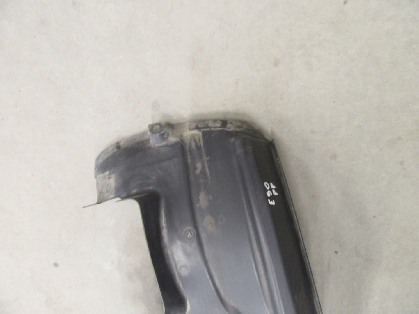 mudguard right front part rear BMW e90 e91