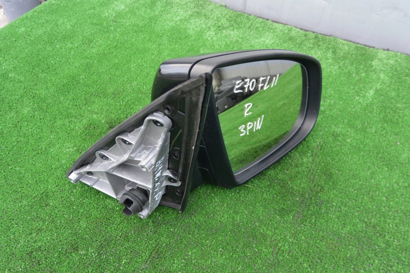 mirror right 3 PIN 475 BLACK BMW X5 E70 LIFT USA