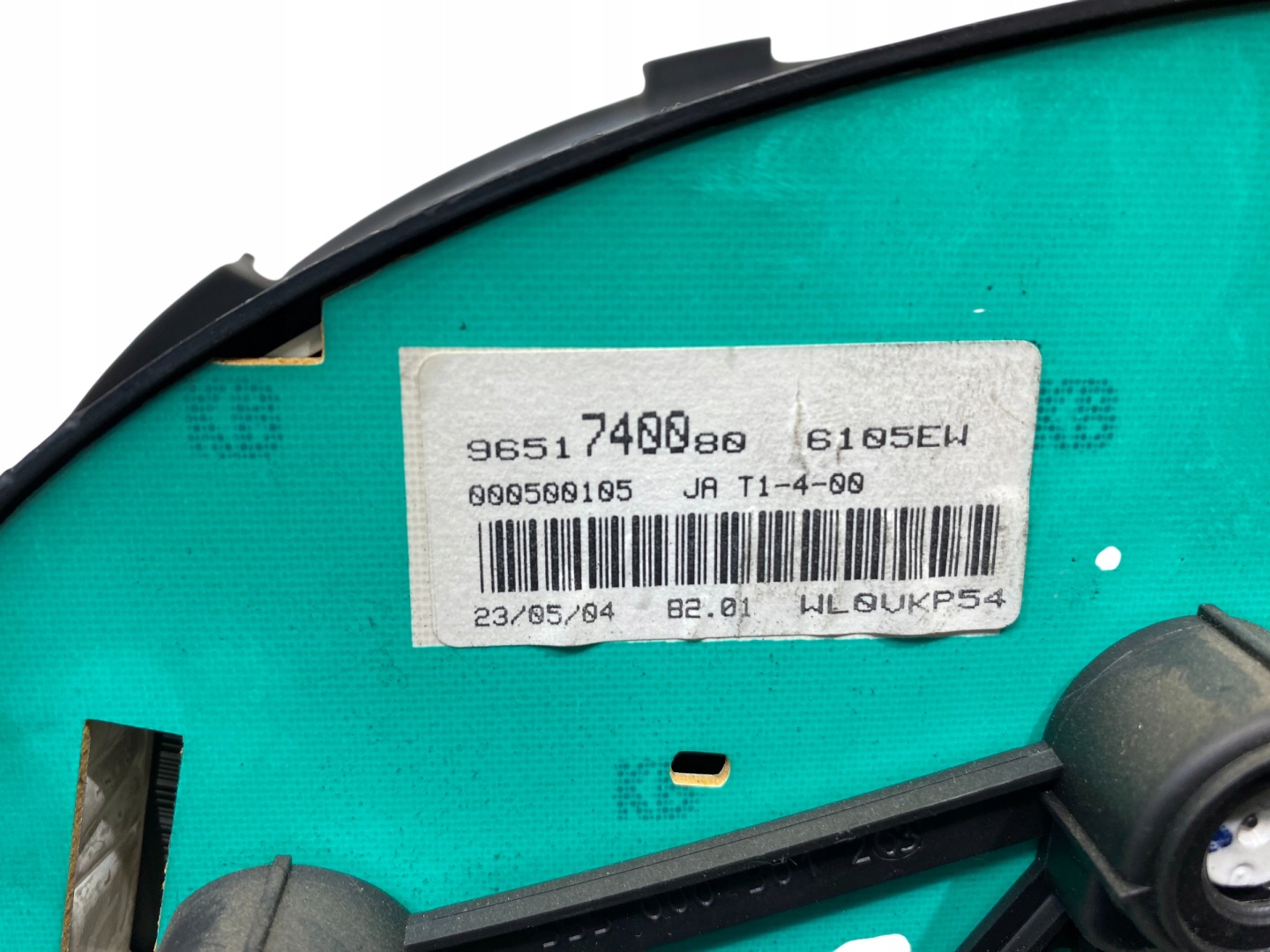 dials dials PEUGEOT PARTNER and 2.0 HDI 9651740080