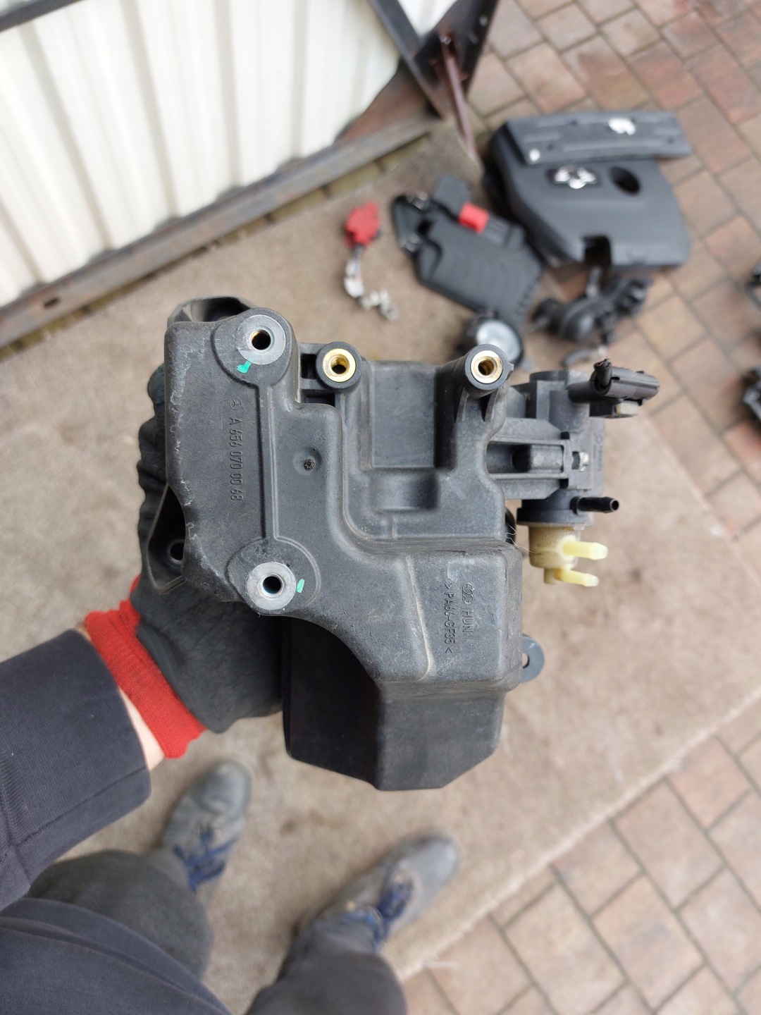 tank vacual MERCEDES 20r